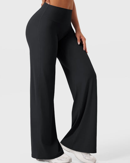 Hugmecurve Leggings High-Waist Straight-Leg No Front Seam Buttery Soft Gym Yoga Pants for Women Fitness Tights