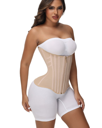 Hugmecurve® Curved Boned Waist Trainer High Compression Tiny Waist Corset