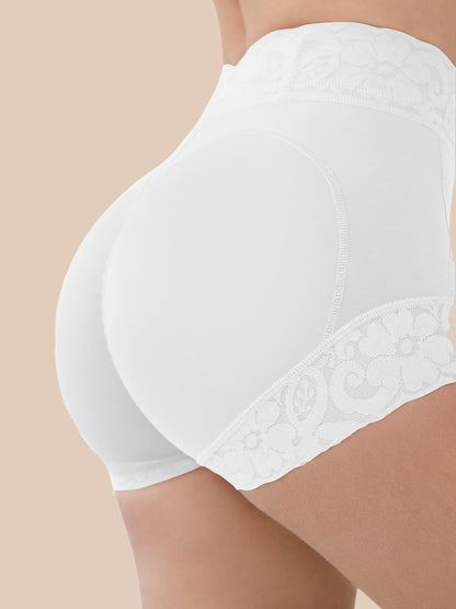 Women Classic Lace Butt Lifter Panty Smoothing Brief - Daily Wear