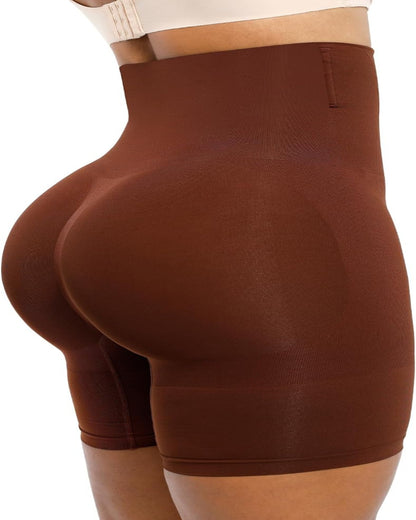Hugmecurve Shapewear Tummy Control Shorts for Women Seamless High Waisted Body Shaper Thigh Slimming Underwear Girdle