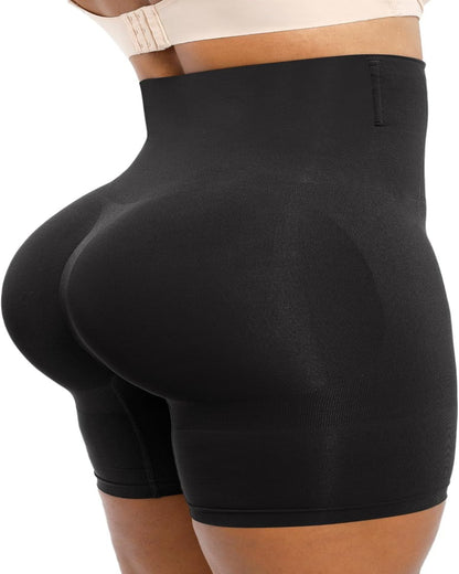 Hugmecurve Shapewear Tummy Control Shorts for Women Seamless High Waisted Body Shaper Thigh Slimming Underwear Girdle