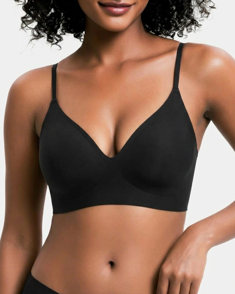 Hugmecurve Comfort Fit Seamless Wireless Bra