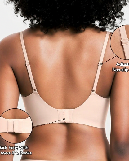 Hugmecurve Comfort Fit Seamless Wireless Bra