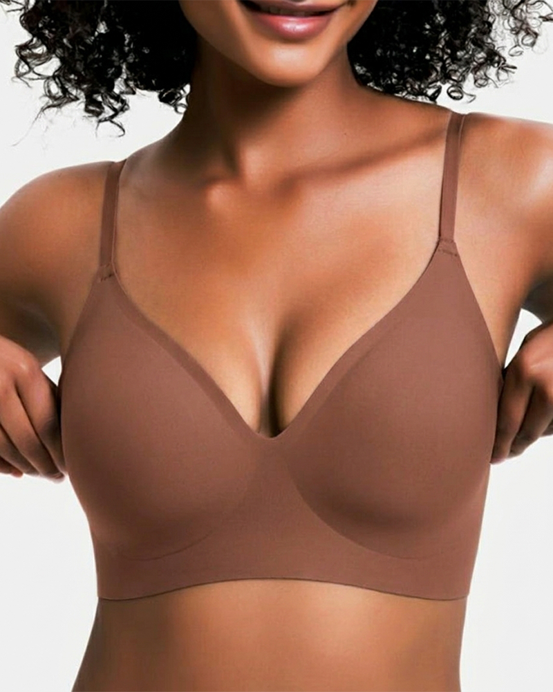 Hugmecurve Comfort Fit Seamless Wireless Bra