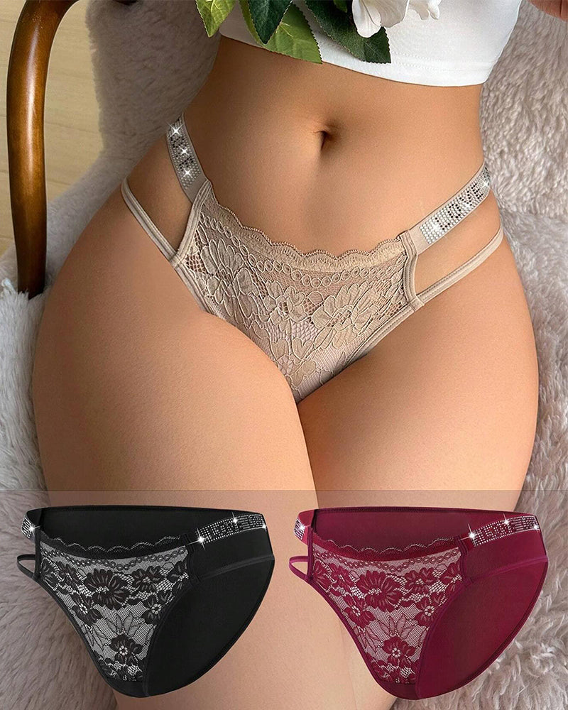 Hugmecurve® Sexy Hollow Waist Lace Thong