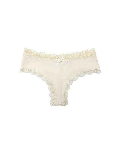 Hugmecurve® Mid-Rise Comfortable Bowknot Pure Cotton Crotch Briefs