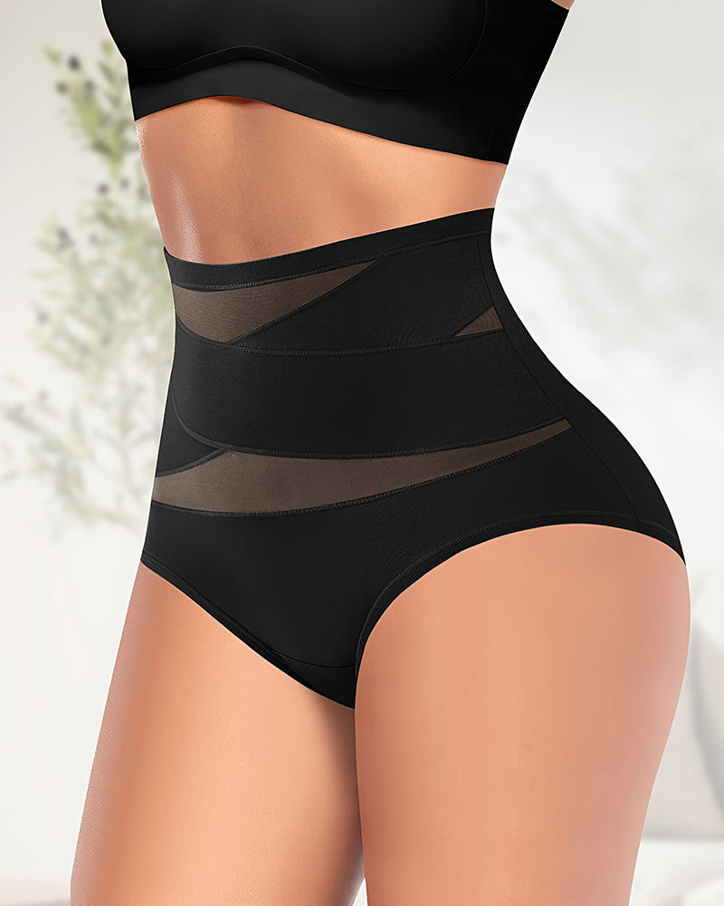 Hugmecurve® Cross high waist tummy control comfortable briefs