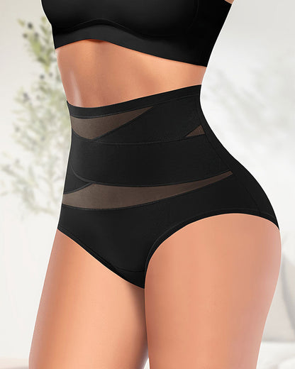 Hugmecurve® Cross high waist tummy control comfortable briefs