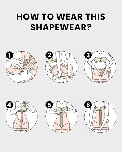 Hugmecurve® Post Surgery Tummy Tuck Compression Garment