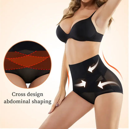 Hugmecurve® High Waist Hip Lift Cross Tummy Control Underwear
