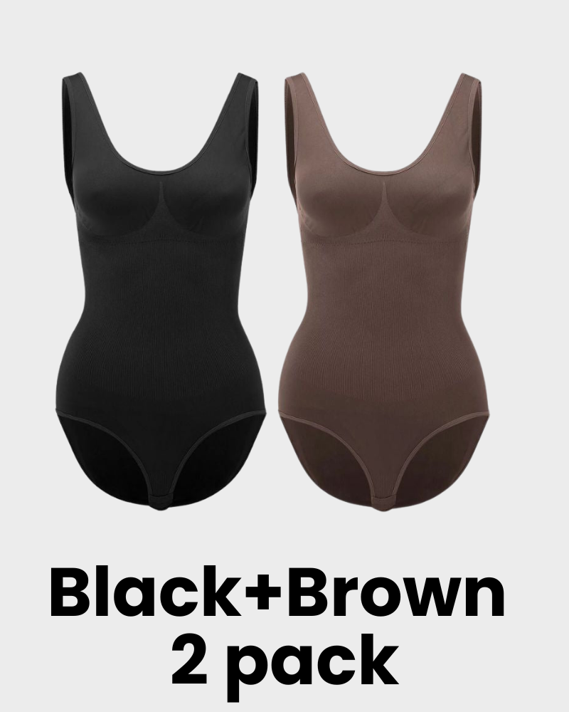 Hugmecurve® Smoothing Seamless Tank Top Bodysuit Tummy Control Shapewear