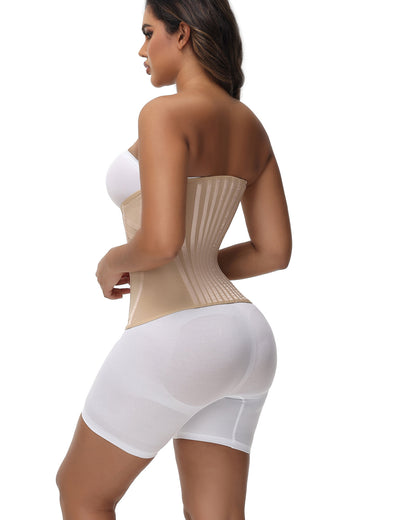 Hugmecurve® Curved Boned Waist Trainer High Compression Tiny Waist Corset