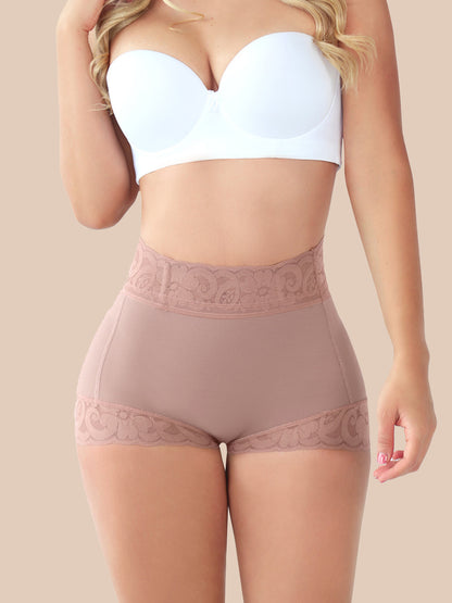 Women Classic Lace Butt Lifter Panty Smoothing Brief - Daily Wear