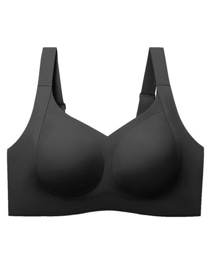 Hugmecurve Women Wireless Push Up Jelly Bra Supportive Seamless Bras