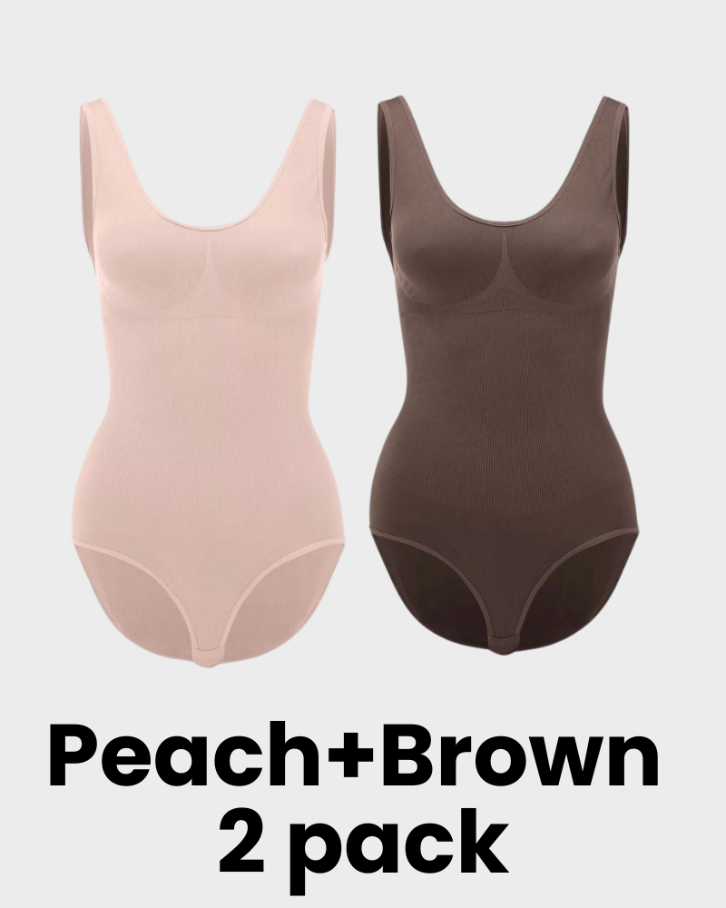 Hugmecurve® Smoothing Seamless Tank Top Bodysuit Tummy Control Shapewear