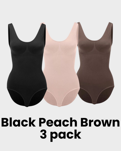 Hugmecurve® Smoothing Seamless Tank Top Bodysuit Tummy Control Shapewear