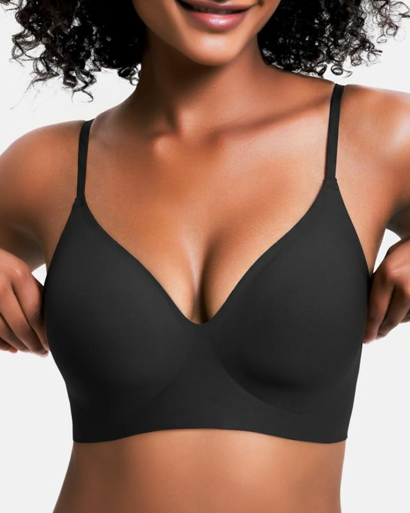 Hugmecurve Comfort Fit Seamless Wireless Bra