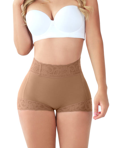 Women Classic Lace Butt Lifter Panty Smoothing Brief - Daily Wear