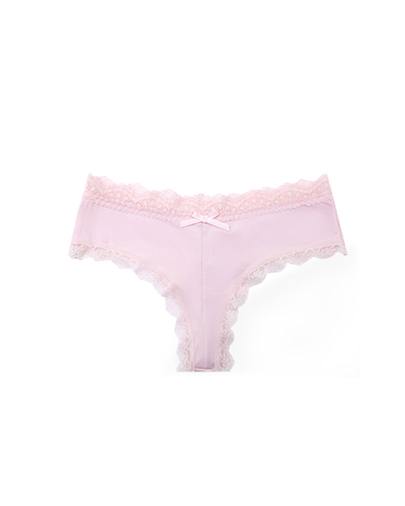 Hugmecurve® Mid-Rise Comfortable Bowknot Pure Cotton Crotch Briefs