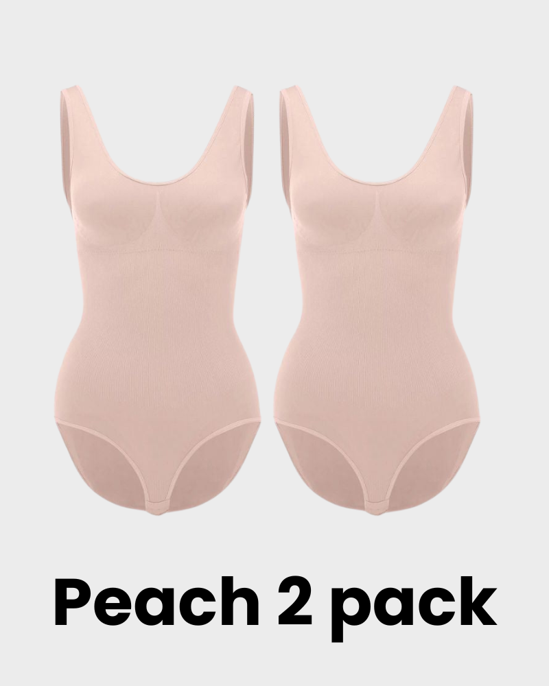 Hugmecurve® Smoothing Seamless Tank Top Bodysuit Tummy Control Shapewear