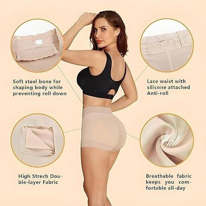 Women Classic Lace Butt Lifter Panty Smoothing Brief - Daily Wear