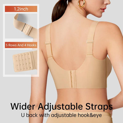 Hugmecurve Women Wireless Push Up Jelly Bra Supportive Seamless Bras