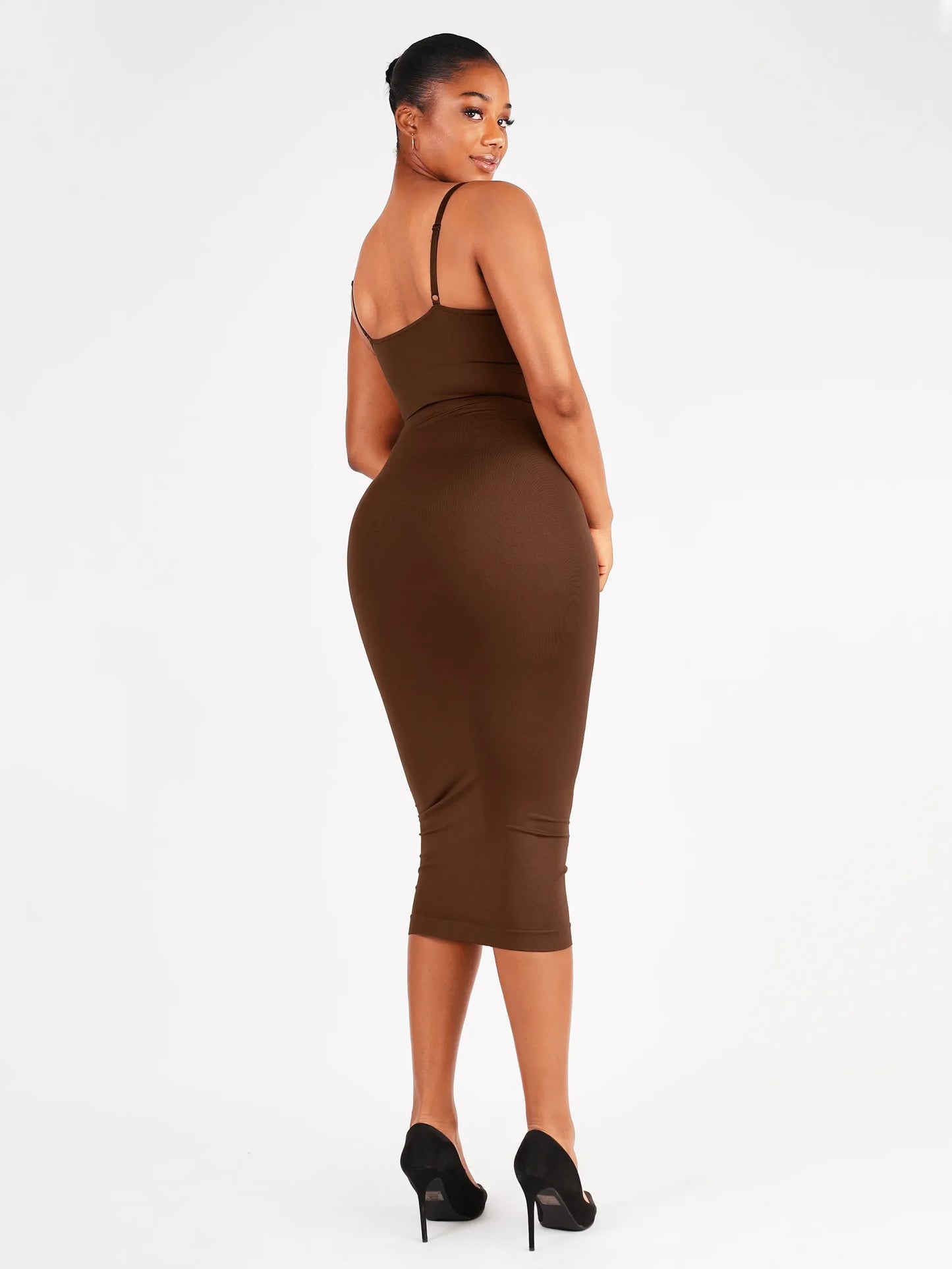 Seamless Midi Body Shaper Dress