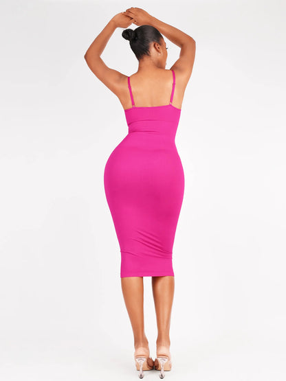 Seamless Midi Body Shaper Dress