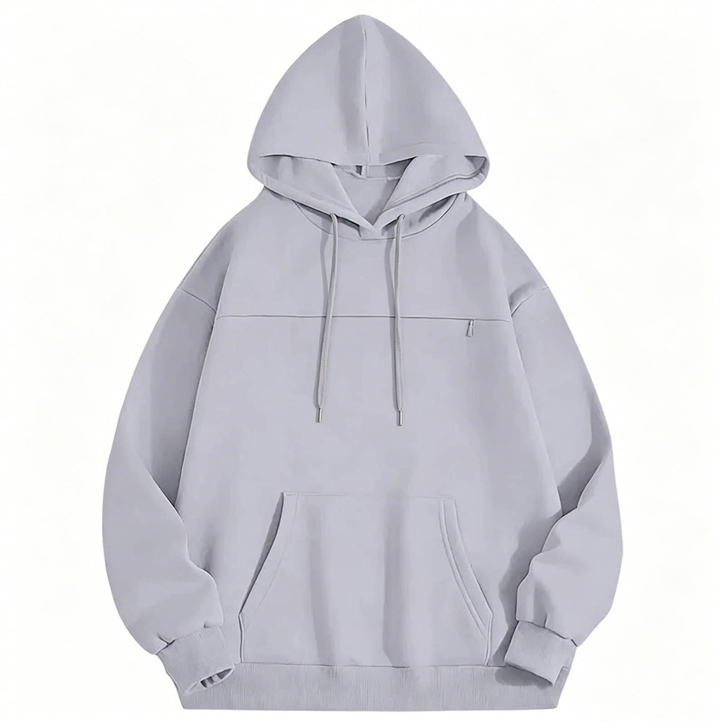 Oversized Chest Pocket Hoodie