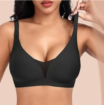 Women Smooth Wireless Daily Bra Lightweight No Underwire Underwear