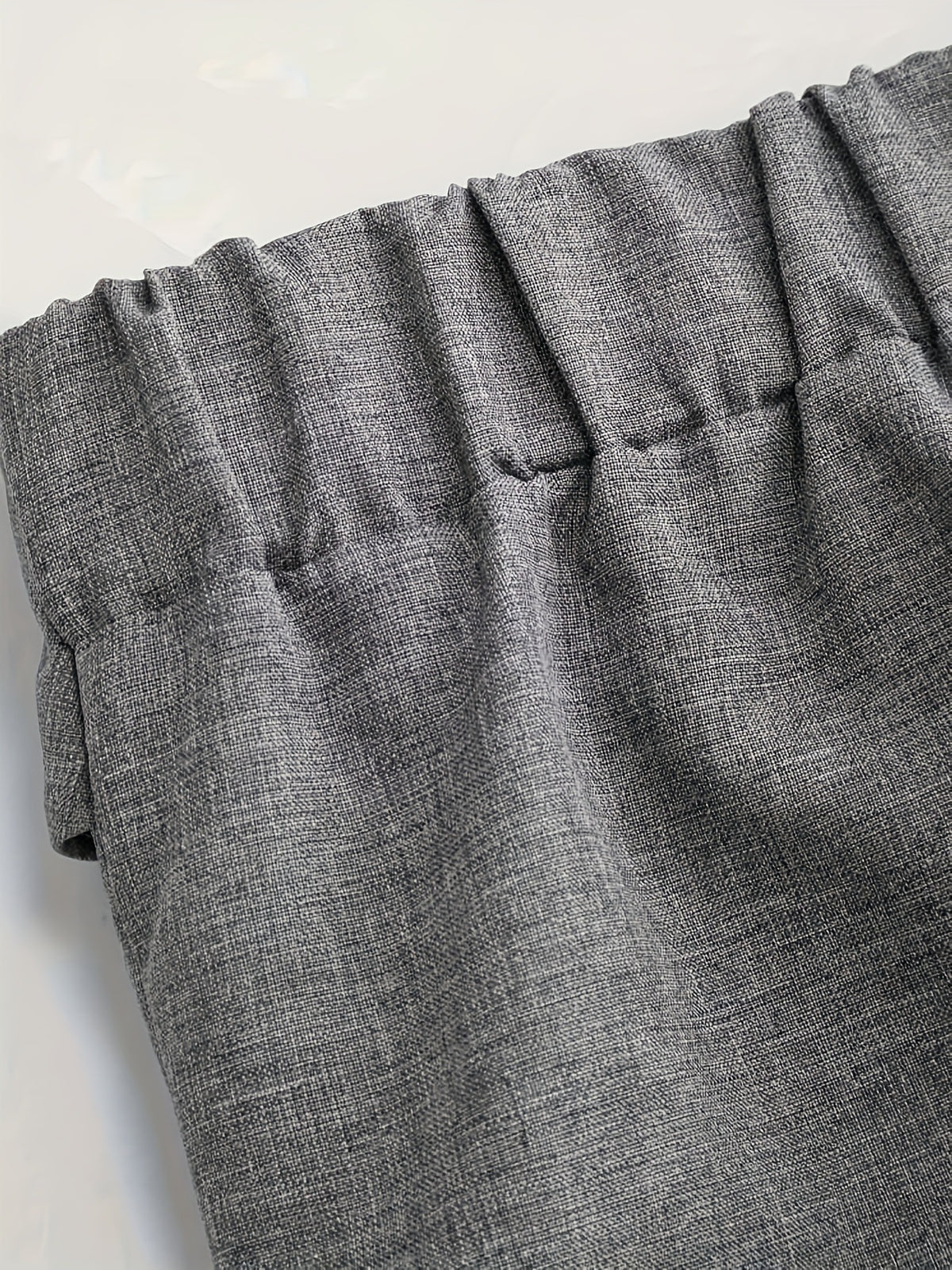 Wrap-Waist Wide-Leg Pants