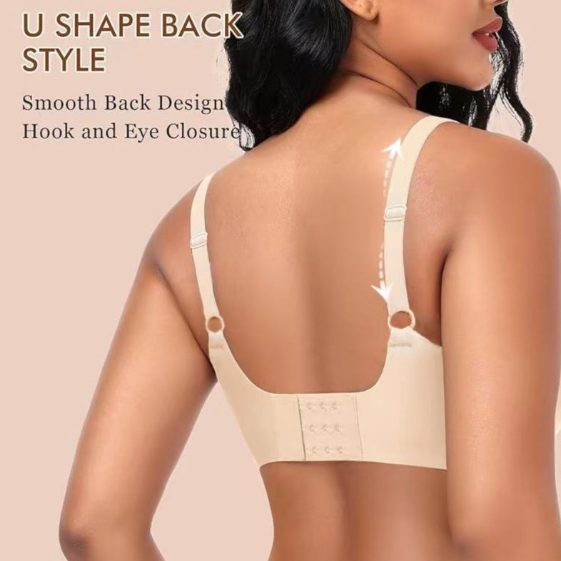 Women Smooth Wireless Daily Bra Lightweight No Underwire Underwear