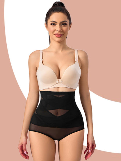 Hugmecurve® High Waist Hip Lift Cross Tummy Control Underwear