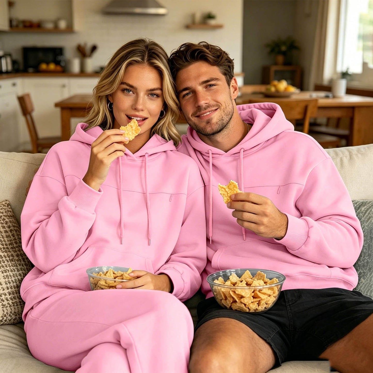Oversized Chest Pocket Hoodie