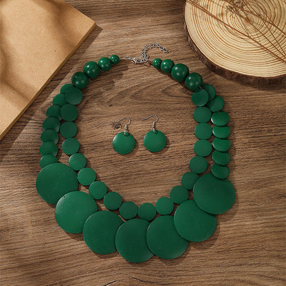 Colorbeat Boho Necklace & Earrings Set - 6 colors