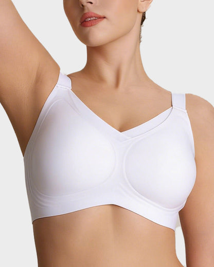 Hugmecurve Womens Wireless Bras V Mesh Comfortable Bralette Supportive