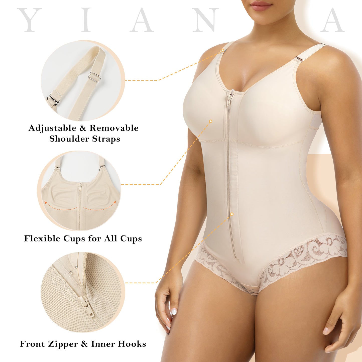hugmecurve Fajas Colombianas Moldeadoras Postpartum Tummy Control Shapewear for Women Body Shaper Girdles Compression Garment