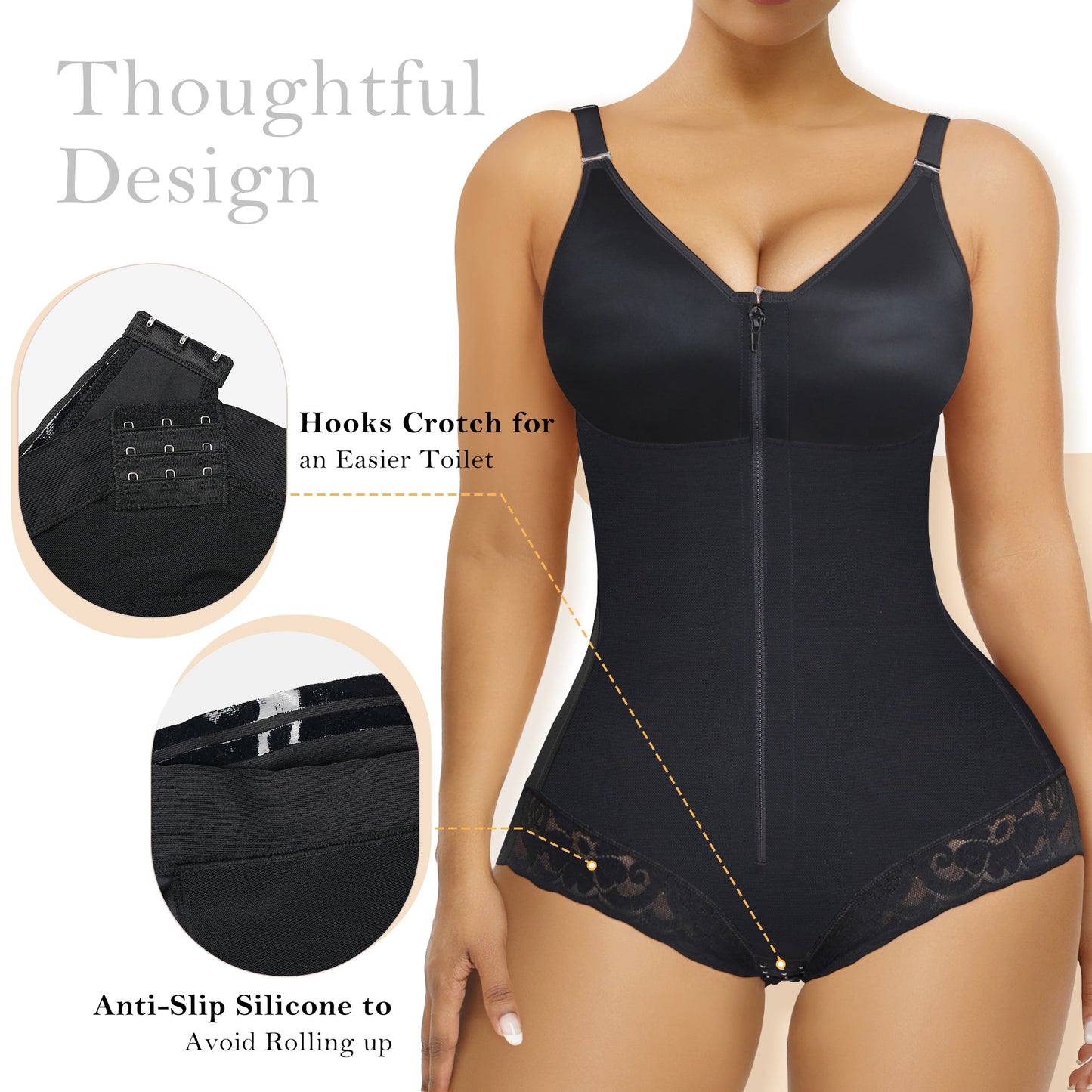 hugmecurve Fajas Colombianas Moldeadoras Postpartum Tummy Control Shapewear for Women Body Shaper Girdles Compression Garment