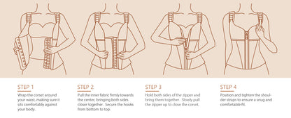 Extreme Latex Corset Waist Vest With Bra