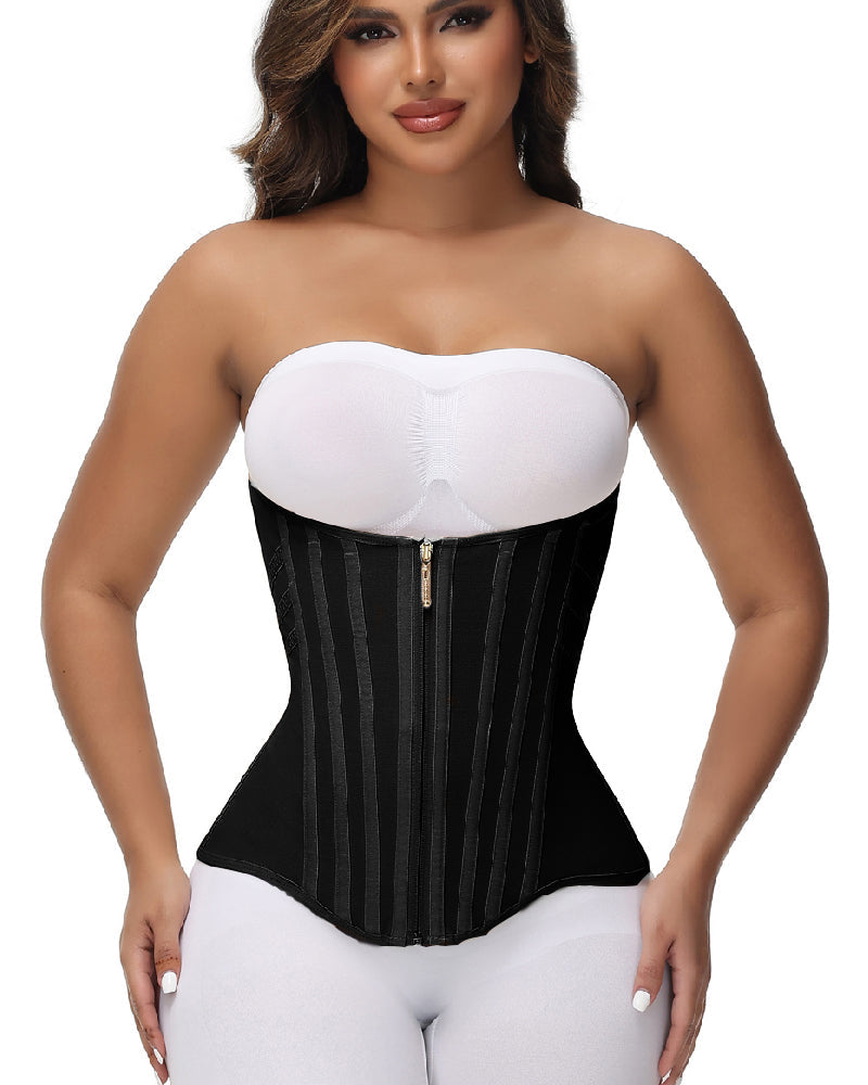 Hugmecurve® Curved Boned Waist Trainer High Compression Tiny Waist Corset
