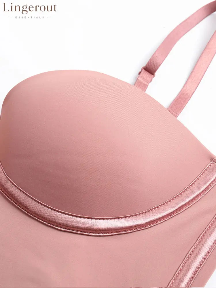 Back Lace-up Thong Seamless Shapewear Bodysuit