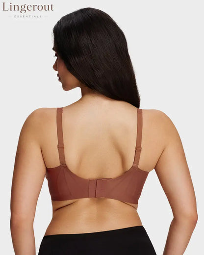 Breathable Support Wireless Deep-V Shaping Bra