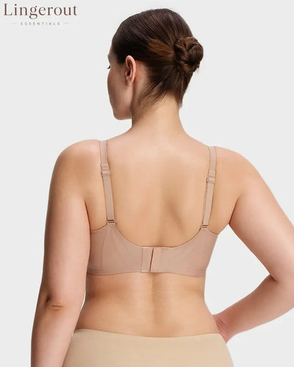 Breathable Support Wireless Deep-V Shaping Bra