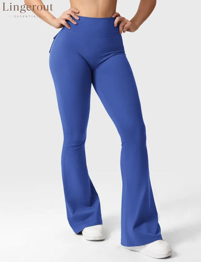 Brittany Flared Leggings with Pockets
