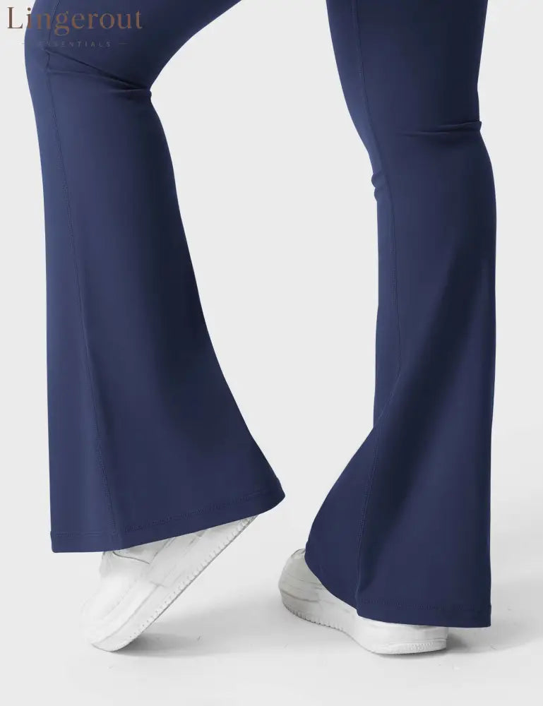 Brittany Flared Leggings with Pockets