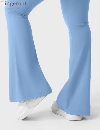 Brittany Flared Leggings with Pockets