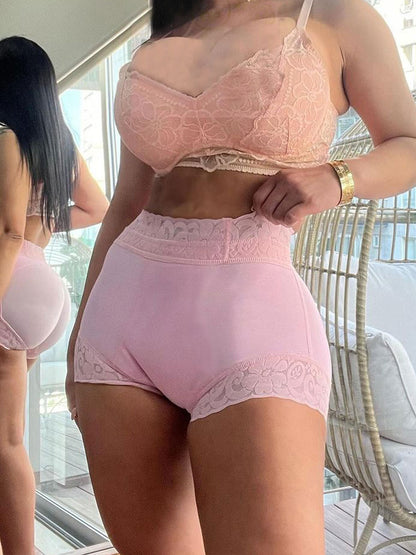 Women Classic Lace Butt Lifter Panty Smoothing Brief - Daily Wear