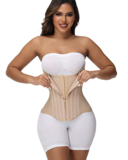 Hugmecurve® Curved Boned Waist Trainer High Compression Tiny Waist Corset