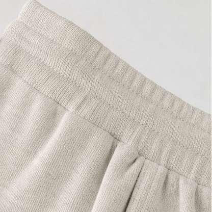 Women Henley Wide-Leg Two-Piece Lounge Set