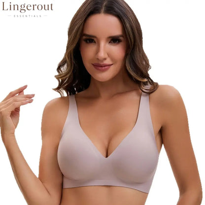 Comfort Wireless Seamless Full Coverage Everyday Support Bra